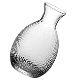 FELTECHELECTR Elegante Glas Sake Flasche Mit Bügelverschluss Japanischer Sake Wasserkocher Und Weinkaraffe Ideal Für Sake Wein Und Andere Getränke Fassungsvermögen Stilvolles