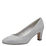 Tamaris Damen Pumps Vegan metallic 38