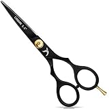 Candure Friseurschere Professionell Haarschneideschere Scharfe Premium Perfekter Haarschnitt Frisörschere Rostfreier Stahl Haarschere für Männer, Frauen, Kinder und Erwachsene 5.5'