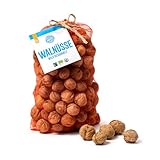 PAKKA - Bio Fairtrade rohe Wilde Bergwalnüsse in Schale 1,7g, Walnüsse mit Schale wildgesammelt direkt von Kleinbauern aus Samarkand in Usbekistan, vegan, Familienpackung, Value-Pack 1700g