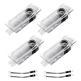 Suevut 4 Stück Türbeleuchtung Projektor Lichter, LED Einstiegsbeleuchtung Auto Türlicht Zubehör, Kompatibel mit 1 2 3 4 5 6 7 Serie X1 X2 X3 X4 X6 M GT, Für Auto Innen Türprojektor Ersatzlicht