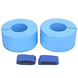 Unbilkdas 2 Stück Eva-Schwimmmanschetten, Wasser-Aerobic-Schwimmring für Arme und Knöchel, verstellbare Schnellverschluss-Schnalle, Schwimmgewichte für Wassersicherheitstraining und