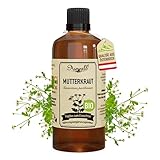 NEU! Auwald Mutterkraut Tropfen BIO – Hochwertiger Auszug, Extrakt, Essenz & Tinktur – 100% BIO Landwirtschaft, Frei von künstlichen Zusätzen und Farbstoffen, Hergestellt in Österreich – 100ml
