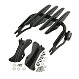 Motorrad Stealth Gepäck Rack Docking Hardware Kit Für H&Arley Road Für Street Glide 2014 2015 2016 2017 2018-2024 Motorrad-Gepäckträgerhalterung(Type B)