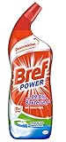 Bref Power WC-Kraftgel (750 ml), WC Reiniger wirkt gegen 99,9 Prozent der Bakterien, extra starker Toilettenreiniger für Extra-Hygiene, Frische, Extra-Glanz sowie Desinfektion