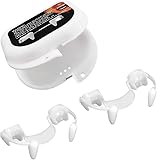 beseloa Einziehbare Vampirzähne, Neu Halloween Vampir Zähne, Vampire Teeth Fangs Halloween Make Up Accessoires für Werwolf Vampir Halloween Karneval Cosplay