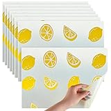 8 Stück Antibakterielle Kühlschrankmatten, Eva Anti Rutsch Matte Schubladen, Zuschneidbare Schubladenmatte Küche, 45 × 30 cm, für Kühlschränke, Schubladen, Tischplatten