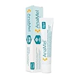 AnaMel Honigsalbe – gegen Analbeschwerden wie Hämorrhoiden, Wundflecken, Windelausschlag, Analekzemsalbe, Analjucken und Analfissuren