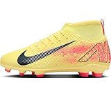 Nike Superfly 10 Club Km Fg/Mg Fussballschuh, Lt Laser Orange/Armory Navy, 38 EU