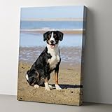 YVTMDZOT Leinwand Personalisiert Foto – Foto auf Leinwand mit eigenem Bild, ideale Wanddeko & Geschenk für Zuhause, verschiedene Größen