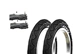 2 Stück 12,5 Zoll 47-203 Fahrrad Reifen 12.5x2 1/4 mit Schlauch AV 12x2.25