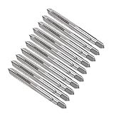 CoCud Handgewindebohrer, M6 x 1 Gewinde, metrisches Hochgeschwindigkeitsstahl-Schraubgewinde, Gewindebohrer unten – (Anwendungen: für Maschinengewinde-Reparatur), 5 Paar