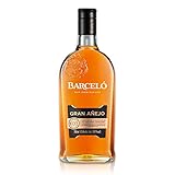 Ron Barceló Gran Añejo Rum (1 x 0,7 l) 37,5% vol. - Raffinierte Komposition außergewöhnlicher Rumsorten. Markanter und voller Geschmack - zum Mixen oder für den puren Genuss