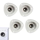 Castori Riemenscheiben - Mini Korbrollen Kleber, 360 Grad drehbare Schieber | 4 x Möbelrollen Aufkleber für Möbel, Mülleimer, Aufbewahrungsbox, Kleinorganisator