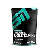 ESN Ultrapure L-Glutamine, 500 g Pulver, maximale Reinheit & Qualität, einer der beliebtesten Aminosäuren, geprüfte Qualität - made in Germany