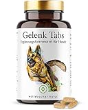 Wolfsbacher Gelenktabletten Hund mit 20% Grünlippmuschel | Bio Hagebutte, Teufelskralle, MSM und Glucosamin | hochdosiert, leicht zu füttern und mit guter Akzeptanz | 100 Gelenktabletten für Hunde