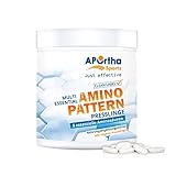 APOrtha Sports Multi essential Amino Pattern, 420 Presslinge mit 8 essentiellen Aminosäuren nach Prof. Dr. Lucà- Moretti für optimierte Eiweißversorgung, Aminosäuren Tabletten komplex hochdosiert EAA