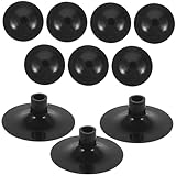 CLISPEED 10 Stücke Pfeile mit Saugnapf für Bogenschießen Ersatzpfeilspitzen für Training und Spiel Kompatibel mit Holz- Carbon und Bambuspfeilen für Kinder und Anfänger