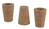 Windhager Rosenkugel-Korken, Ersatzkorken für Gartenkugel, 3 Stück für 12-16 cm Kugeln, 3 x 13 x 13 cm, 07954