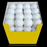 vabiono® Tischtennis Bälle Tischtennisbälle 21 Stück Trainings-Ball PingPong weiß Ø 40+ mm 3***