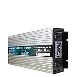 Reiner Sinus-Wechselrichter, 12 V/24 V/48 V/60 V auf 110 V, 220 V, 6000 W, 8000 W, Spannungswandler, Konverter, Reiner Sinus-Wechselrichter (Color : 12V6000W, Size : 220V 230V 60HZ)