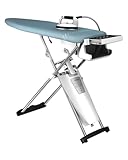 Laurastar S Pure Bügelsystem, Hygienische Dampf, Eliminiert 99,9% der Bakterien & Viren, Professionelles Bügeleisen, Aktivbügeltisch, Rollenpaare, Abnehmbarer Wassertank