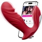 Butterfly Vibrator Dildo Sex Toys - Vibration für Frauen APP Tragbarer mit 9 Vibrationsmodi Sex spielzeug für die Frau Vibrators Klitoris Stimulator für Sie Sexspielzeug für die Paare&Solo