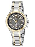 ETT Eco Tech Time Funk Solar Damen Uhr Analog mit Edelstahl Armband ELS-11178-51M
