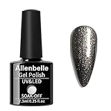 Allenbelle UV Nagellack,Gel Nagellack Geschenkset,Shellac Set Uv Gel Nail Art,Soak Off UV LED Gel Nagellack 1428