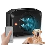 Antibell Gerät für Hunde, 55Ft Akustische Anti-Bell-Mittel mit Fernbedienung, 3Modi Ultraschall-Bellstopper für Hunde Innen Draußen, Antibell für Hunde Kleiner Großer Mittelgroßer Hunde Anti Bell