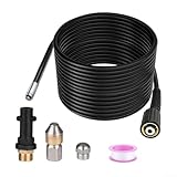 15m/20m Schlauch kompatibel mit Kärcher K2 Zubehör, für schnelle Reinigungsaufgaben (20m)