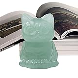 Katzenfigur, kleine Katzenstatue – Katzenstatue in der Mitte des Tisches, Dekoration für Zuhause, Dekoration, Tierstatuen, Glückskätzchen