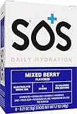 SOS Hydration Elektrolytpulver Packungen, 8 Stickpackungen (Mixed Berry)