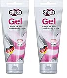 Med Device chaps Gleitgel, Gleit-Gel, Massage-Gel auf Wasserbasis, Made in Germany, (200 ml)2er Pack