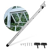 HERCHR Gewächshaus Fensteröffner, manuelle Aluminiumöffner Stay Kit Dachentlüftungsöffner für die Gartenarbeit