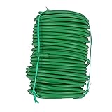 Yardwe Pflanzenstützband 20m Pflanzenschnur Aus Kunststoffbeschichtetem Draht Für Gartenarbeiten Flexible Bindung Von Pflanzen Ideal Für Tomaten Blumen Und Obstbäume