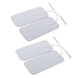 TOVINANNA 4 Stück Gelpflaster gelenkschmerzen gel pad electrapy-pad massagegürtel massagekugel vlies -Elektrodenpads Elektrodenpads für die selbstklebende Pads