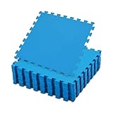 Meisterhome® Pool Matten 9 Stück à 50x50cm 2.25 m² Unterlegmatte Bodenschutzmatte für Pool und Planschbecken