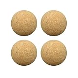 Pegasi Tischfussball Bälle - Kork - 36mm - 4 STK. - Korkbälle - Kicker Bälle - Tischfußballbälle - Tischkicker Ball - Multi-Pack