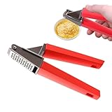 MFYOUPK Knoblauchpresse - Robuster Knoblauch Zerkleinerer Mit Ergonomischem Griff - Manuelles Küchenwerkzeug Zum Zerkleinern, Pressen Und Würfeln