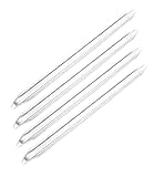 PERMUST 4 Stück Montierhebel Motorrad, 30 cm Reifen Montiereisen Montierhebel aus Manganstahl, Reifenhebel Reifenentferner Montierstange Reparaturwerkzeuge für Motorrad und Fahrrad