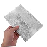 LIFKOME 10 Sätze Teiliges Hochzeits-einladungskarten mit Silbernem Laserschnitt Schneeflocken-design Glitzer-effekt Umschlägen und Schleifen Festliche Wintereinladungen für Brautparty