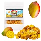 Bite & Delight 500g Gefriergetrocknete Mango Süß Dick Knusprig Gesunder Snack Doypack Ohne Zuckerzusatz