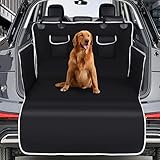 bytaoqipet Universal kofferraumschutz mit seitenschutz kofferraumschutz Hund. Hundekofferraumabdeckung. Waschbarer Kofferraumschutz mit Seitenschutz Geeignet für mittelgroße Kleinwagen105x185cm
