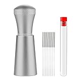Espresso-Rührer – Espresso-Kaffee-Verteiler-Werkzeug | Professioneller Espresso-Schneebesen, Rührwerkzeug mit Ständer für Kaffeemaschinen, Kinder, Erwachsene