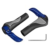 1 Paar rutschfeste Lenkergriffe Passend Für 22 2-mm Lenker Zum Radfahren. Fahrrad Griffgummi Ergonomischer Fahrrad Lenkergriff