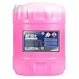 MANNOL Kühlerfrostschutz AF12+ - 1x20 Liter rosa bis -40°C für G12+ Frostschutz