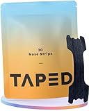 Nasenpflaster Schwarz (30 Stück) - Extra stark Anti Schnarch Nose Strips - Schnarchstopper besser Atmen für mehr Breath im Alltag