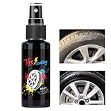 Gacqpli Reifen Glanz - UV-Beständiges Nano Reifenbeschichtungsmittel | Felgen Erneuerungsmittel - Für Auto Fahrzeug Motorrad SUV Automobil Haus Detailpflege Restaurierung Wartung Pflege