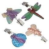 MAGICLULU Tischdeckenklammern Tiermotiv Tischdeckenhalter Windfest Robust ohne Kratzer für Garten Picknick Hochzeit Buffet Outdoor